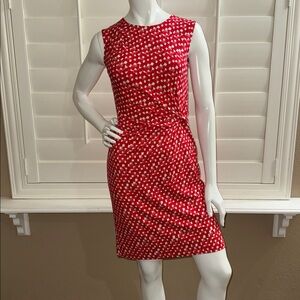 Nic+Zoe Red Two to Tango Twist Dress